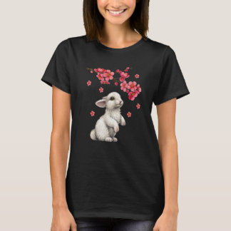 ウサギの年2023デコレーションカルツ日本の Tシャツ