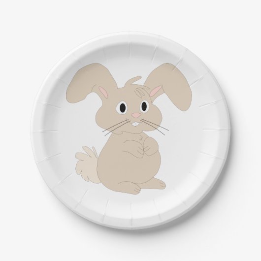 ウサギの年2023 ペーパープレート (正面)