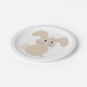 ウサギの年2023 ペーパープレート (アングル)