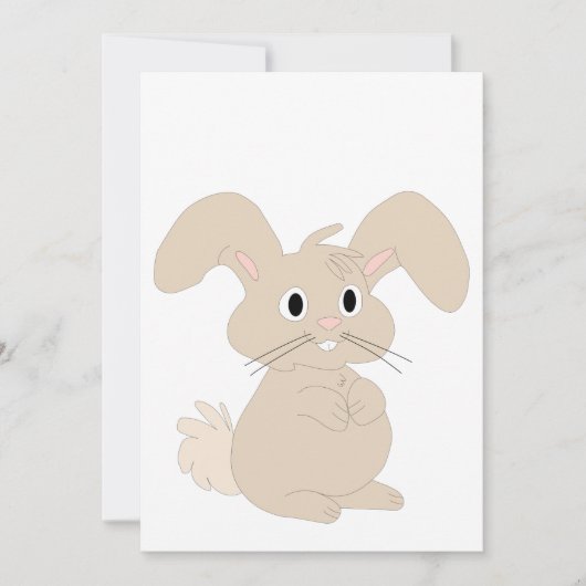 ウサギの年2023 招待状 (正面)