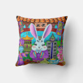 ウサギの年 クッション (裏面)