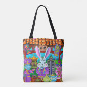 ウサギの年 トートバッグ (裏面)