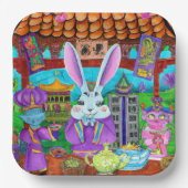 ウサギの年 ペーパープレート (正面)