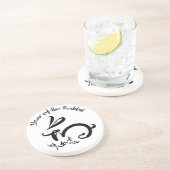 ウサギの年-中国のな月の新年 コースター (側面)