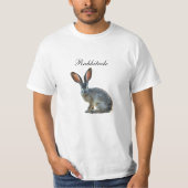 ウサギの態度Tシャツ Tシャツ (正面)