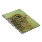 「ウサギの放牧」ポートレート素晴らしアートノート ノートブック (右側)