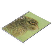 「ウサギの放牧」ポートレート素晴らしアートノート ノートブック (左側)