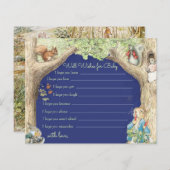 ウサギの森の友人ピーターが祈る (正面/裏面)