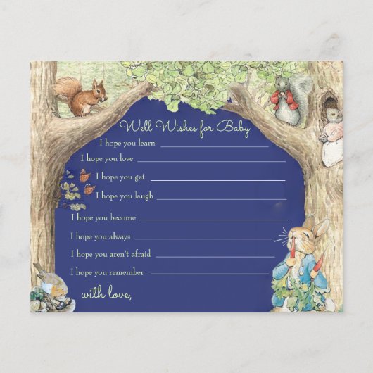 ウサギの森の友人ピーターが祈る (正面)