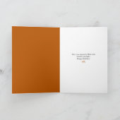 ウサギの水ハッピーホリデー折り紙ホリデー自動車 シーズンカード (内部)