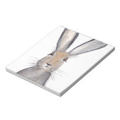 ウサギの水色 ノートパッド (回転)