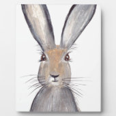 ウサギの水色 フォトプラーク (正面)