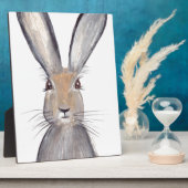 ウサギの水色 フォトプラーク (側面)
