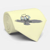 ????...ウサギの漫画のネクタイ ネクタイ (ロール)