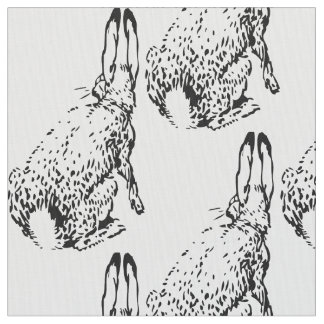 ウサギの生地 ファブリック