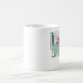 ウサギの産婦人科医が面白いコーヒーマグ コーヒーマグカップ (中央)
