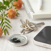 ウサギの硬貨の年 キーホルダー (側面)