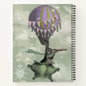 ウサギの移動 ノートブック (裏面)