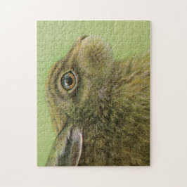 ウサギの素晴らしハレ絵を描アートのジグソーパズル ジグソーパズル