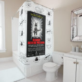 ウサギの緊急援助隊のシャワー・カーテン シャワーカーテン (インサイチュ)