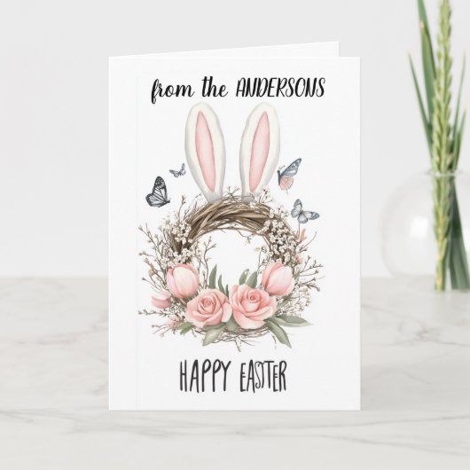 ウサギの耳の花束 シーズンカード (正面)