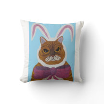 ウサギの耳をつけたマッドキャット イースター