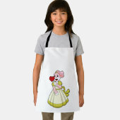 ウサギの花嫁のウェディングドレス.PNG エプロン (インサイチュ)