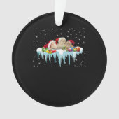 ウサギの贈り物 |うさぎ3匹の本当に素敵なクリスマス オーナメント (正面)