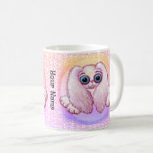 ウサギの赤ちゃんのマグカップ コーヒーマグカップ (正面右)