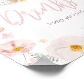 ウサギの赤ちゃんシャワードリンク ポスター (角)