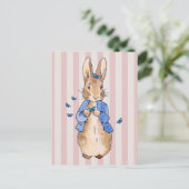 ウサギの赤ちゃん ポストカード (スタンド正面)