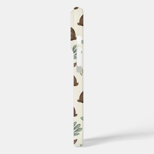 ウサギの電話代 Case-Mate iPhoneケース (裏面 / 左)