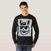ウサギの顔 Tシャツ (正面フル)