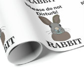 ウサギはウサギを邪魔しなおもしろいさい ラッピングペーパー (ロールコーナー)