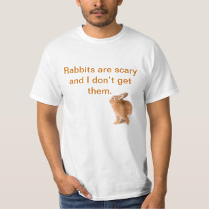 ウサギは恐いです- Alt Tシャツ