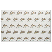 ウサギは飛び跳ねた ファブリック (ファットクウォーター)