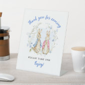 ウサギをテーマにした好意ギフト台座のサイン 台座サイン (インサイチュ)