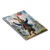 ウサギを気球でペテロする ノートブック (右側)