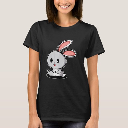 ウサギを飼う人 Tシャツ (正面)
