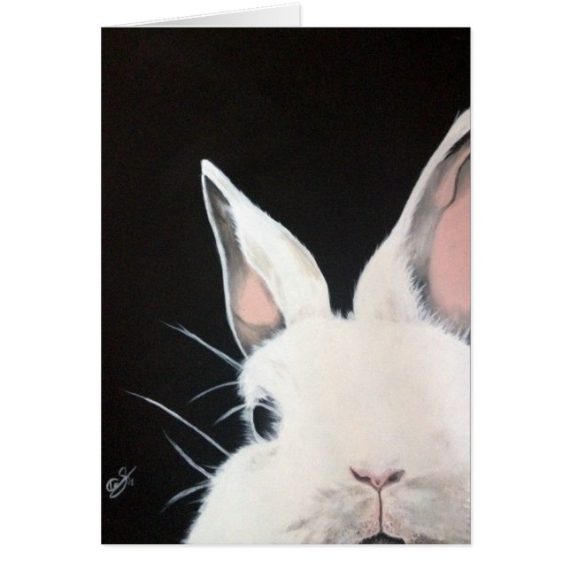 ウサギカード (正面)