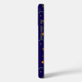 ウサギグマ2匹とエンドウのさや | ファンタジー・フォークアート Case-Mate iPhoneケース (裏面 / 左)