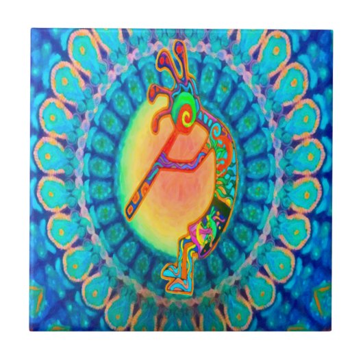 ウサギココペリ タイル (正面)