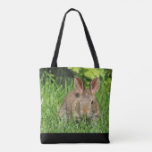 ウサギトート トートバッグ (裏面)