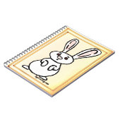ウサギノート ノートブック (左側)