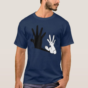 ウサギハンズシャドウズクラシック Tシャツ