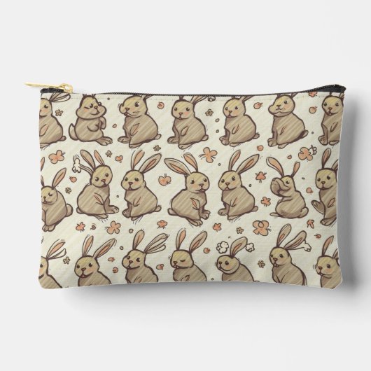 ウサギバッグ アクセサリーポーチ (正面)