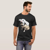 ウサギパグ 379 Tシャツ (正面フル)