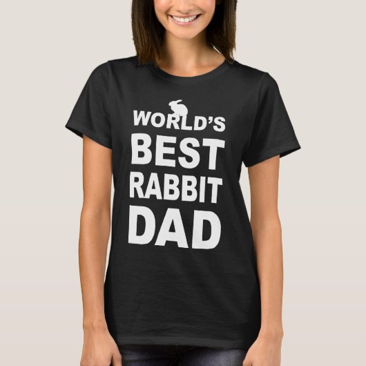 ウサギパパシャツギフト用ウサギパパ Tシャツ (正面)