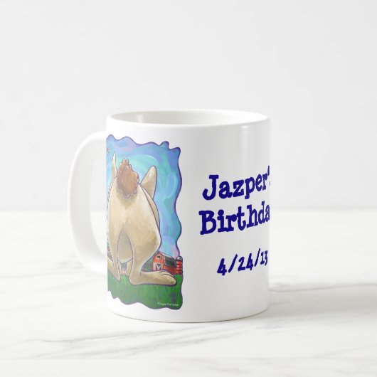 ウサギパーティーセンター コーヒーマグカップ (正面左)