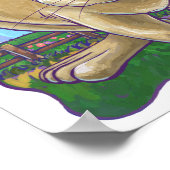 ウサギパーティーセンター ポスター (角)